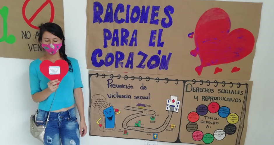 Entrega de Raciones para El Corazón